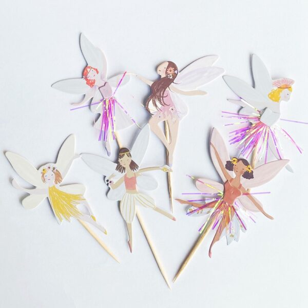Elves Flower Fairies cupcake toppers cake decorations 24pcs