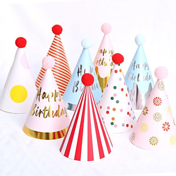 Party Hats Fancy Party Decorations Paper Cone Hat